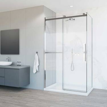 Vincea Como Soft VSR-1CS9012CL, 1200*900, хром, стекло прозрачное
