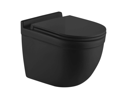 Унитаз с инсталляцией WeltWasser MARBERG 410 + HEIMBACH 043 MT-BL + MAR 410 SE-CR