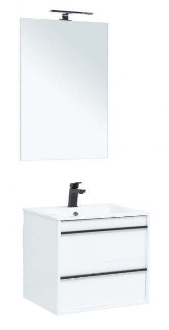 Aquanet Lino 60 белый матовый