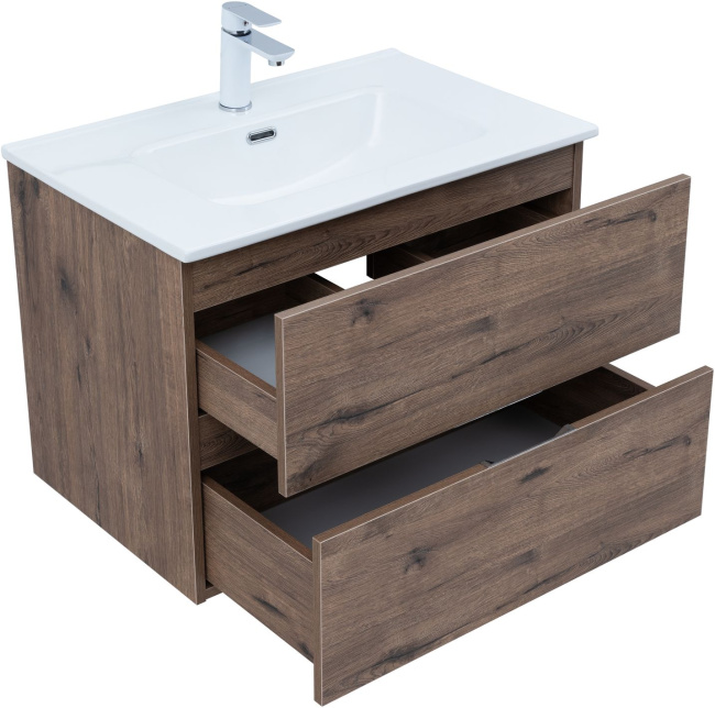 Aquanet Алвита New 70 2 ящика, дуб веллингтон табак (00334185)