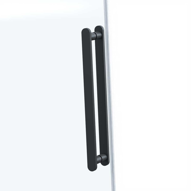 Vincea Como Soft VSR-1CS8012CLB, 1200*800, черный, стекло прозрачное