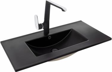 WELTWASSER DEILBACH 7506-90 MT-BL 91x47 черный матовый