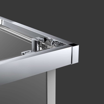 Vincea Alpha VSS-3AL900CL, 900x900, хром, стекло прозрачное без поддона