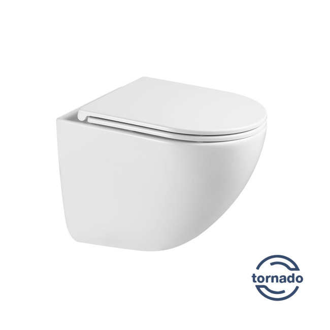Vincea Tornado Bien VT1-51T, цвет белый, ультратонкое soft-close сиденье