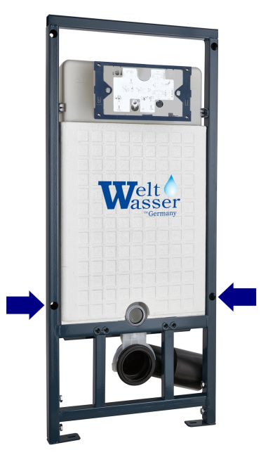 WeltWasser WW MARBERG 507 + RD BL кнопка черная