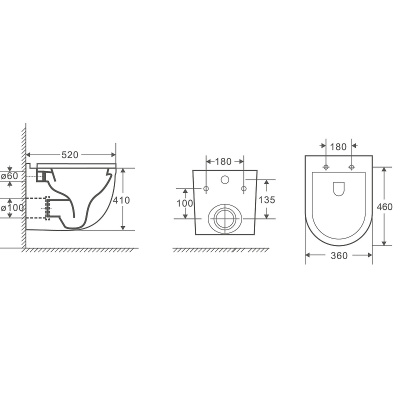 Унитаз с инсталляцией WeltWasser BAMBERG 545+HEIMBACH 043 MT-BL+BAMBERG BL черный матовый/кнопка черная, безободковый, с крышкой микролифт, слив торнадо