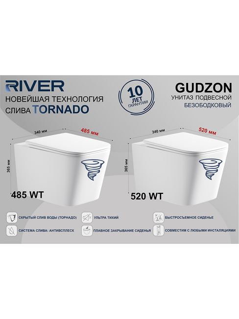 River GUDZON 640 MB черный матовый