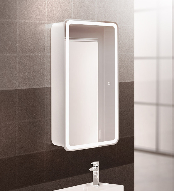 BelBagno Marino 40 SPC-MAR-400/800-1A-LED-TCH с подсветкой Белый