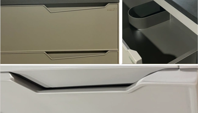 PARLY Тумба Rhea60 подвесная с раковиной 600x480x550