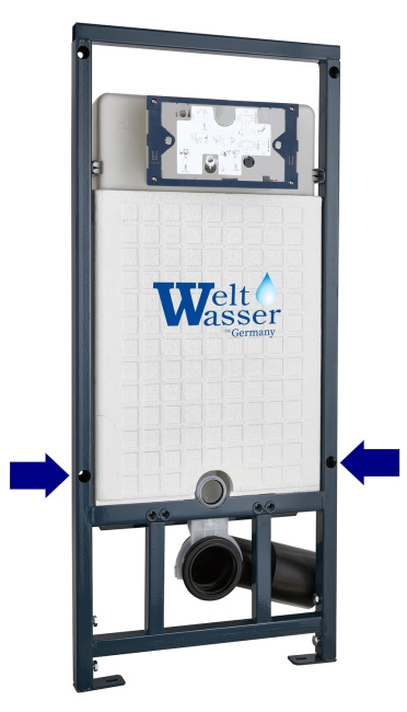 WeltWasser WW MARBERG 507 + SE BL кнопка черная