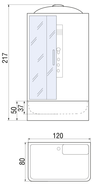 River Vitim 120/80/50 TH