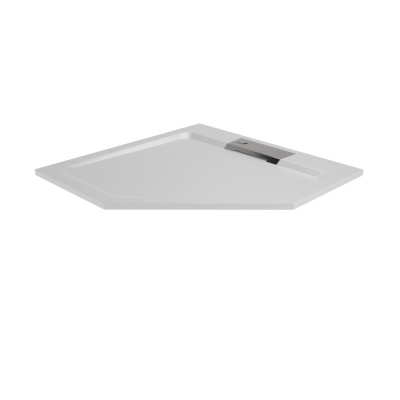 RGW STA-61 Белый/Трапеция/90*90*3 (сифон приобретается отдельно)