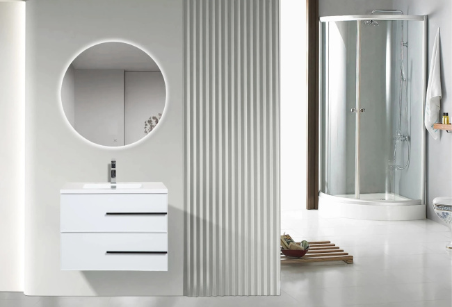 PARLY Тумба Bella70 подвесная с раковиной 700x480x525