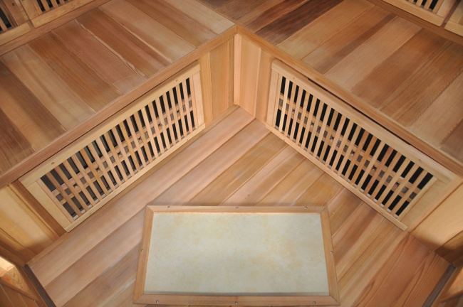 SaunaMagic Cedar CST Corner Medium